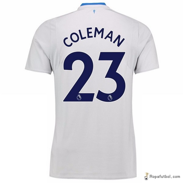 Camiseta Everton Replica Segunda Ropa Coleman 2017/18